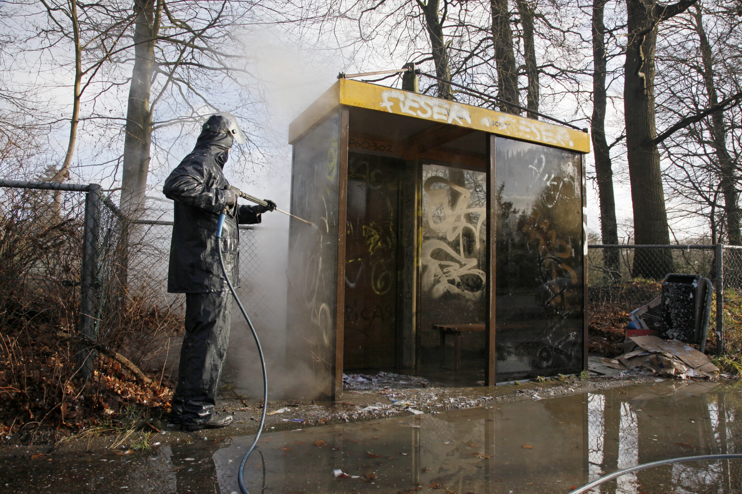 odstranění graffity